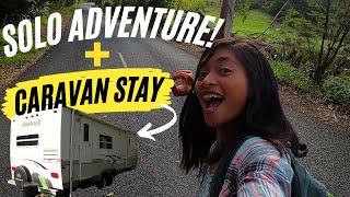 SOLO trip New Zealand: Staying in a CARAVAN + Exploring nature (Coromandel, NZ)