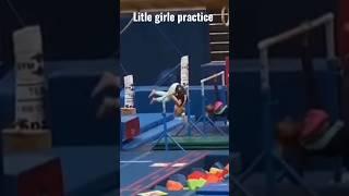 little girl practice oops #viral #crazy #youtubeshorts #shortvideo