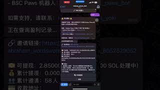 Solana夹子机器人（4月24日）套利记录，盈利⁨2.85 SOL  #shorts  #sandwichbot #sinperbot #pump #夹子机器人 #抢跑机器人  #web3