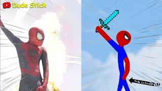 8 Min Best Falls | Stickman Dismounting Funny Moments | Dude Stick