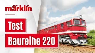 Märklin Baureihe 220 Diesellokomotive in Spur H0 | Die Taigatrommel (39201)