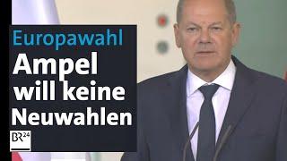 Schlappe für die Ampel: Bundesregierung lehnt Neuwahlen ab| BR24