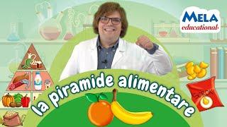 La piramide alimentare - Renato lo scienziato Educational @Mela_Educational