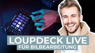 Wie hilfreich bei der Bildbearbeitung ist das Loupedeck Live?