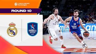 Iron DEFENSE in Madrid | Real Madrid – Efes | BASKETBALL HIGHLIGHTS R10 2024-25