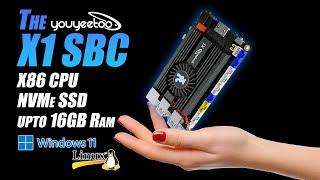 The X1 Is An All New $99 4K X86 SBC That Runs EMUs and OG Games!
