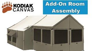 Kodiak Canvas 8x8 Add-on Room Model 1672 Unboxing and Assembly