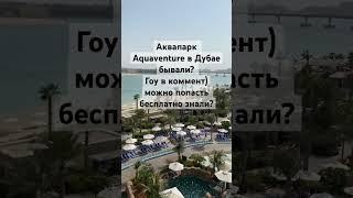 в Аквапарк Aquaventure можно попасть бесплатно, знали об этом? Напишите, если нет, я поделюсь