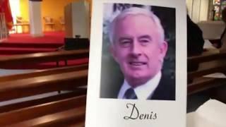 Funeral of Denis Cronin 24 March 2020