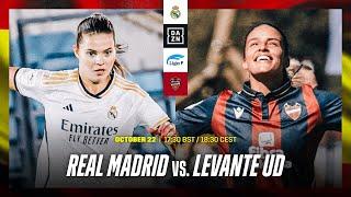 Real Madrid vs. Levante | Liga F 2023-24 Matchday 6 Full Match