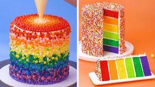 Best Rainbow Cake Recipes by Tasty Plus | Top Yummy Cake Decorating Ideas | Easy Cake Hacks