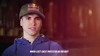 Which Leatt Chest Protection does Josep Garcia use?