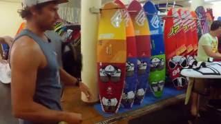 Matteo Iachino video tour in TWS - Tenerife Windsurf Solution, El Medano