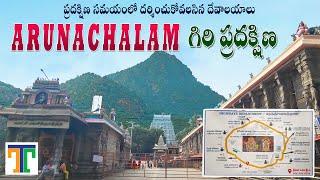 Arunachalam Giri Pradakshina Full Details In Telugu | Places To Visit During Pradakshina