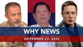 UNTV: Why News | November 23, 2022