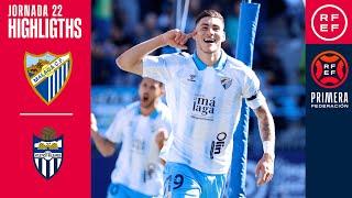 Resumen #PrimeraFederación | Málaga CF 3-0 CD Atlético Baleares | Jornada 22, Grupo 2