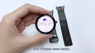 Linwear New Quick fit watch strap-2 in 1 Pocket smart watch LA58