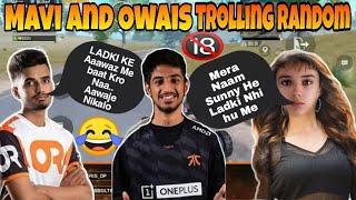 Mavi And Owais Trolling Toxic Random Teammate | most Toxic Teammate Sunny.