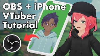 How to setup your Free Vtuber with iPhone for OBS Stream  Hyper Online  Zoom Discord Twitch