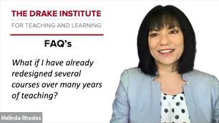 Instructional Redesign FAQ's with Melinda Rhodes-DiSalvo