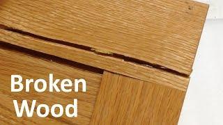 How to Repair Broken and Cracked Wood | Woodworking Tips from Fixing Furniture