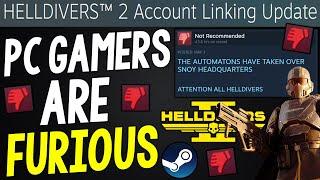 HELLDIVERS 2 is Getting ABSOLUTELY BASHED on STEAM - PC Gamers Are FURIOUS!