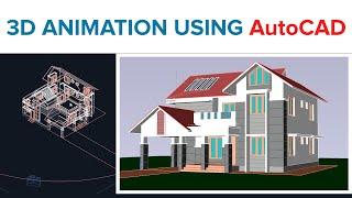 CREATE ANIMATION USING AutoCAD | AutoCAD ANIPATH COMMAND