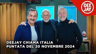 Deejay Chiama Italia - Puntata del 20 novembre 2024 / Ospite Gabriele Salvatores