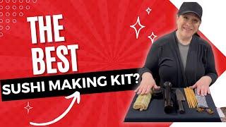 Review of Sushi Making Kit, All in One Sushi Bazooka Maker with Mats