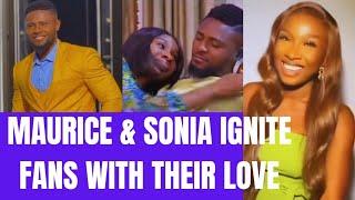 Maurice Sam & Sonia Uche ignite fans with their love