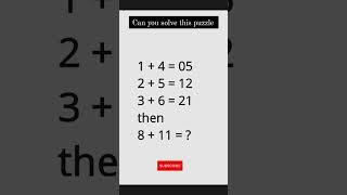 logical maths.maths puzzle  #logicalmathstrick #mathspuzzle