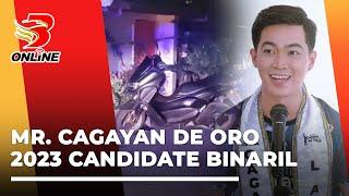 Mr. Cagayan De Oro 2023 candidate binaril