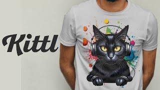 KITTL: Print Apparel With the NEW Kittl POD Feature