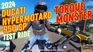 2024 Ducati Hypermotard Test Ride
