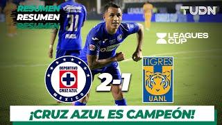 Resumen y Goles Cruz Azul 2 - 1 Tigres | Final Leagues Cup - 2019 | TUDN