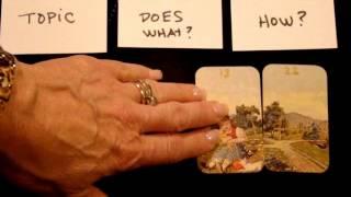 Three Card Lenormand Spread Tutorial (Beginner to Intermediate)