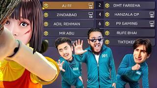 Squid Game in Free Fire ft. PAK YouTubers 