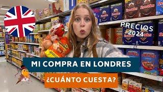 ASÍ es un SUPERMERCADO en INGLATERRA - Mi COMPRA en LONDRES ¿Cuánto gasto por SEMANA?