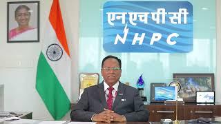 Message of Sh R.K.Chaudhary, CMD, NHPC on the historic occasion of NHPC becoming A NAVRATNA COMPANY