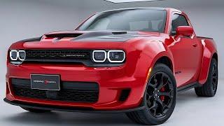 Dodge Demon Pickup: Muscle Car Power Meets Truck Utility!