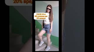 -30 кг без диет До и после похудения Коротко Как я похудела #похудение #какяпохудела #худею #бездиет