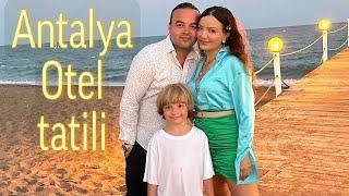 Antalya Tatil vlog | Antalya Aquapark hotel | Yaz tatili 2023 | Gurbetci aile | Antalya turkey