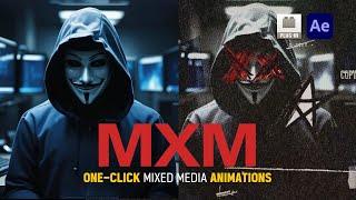 After Effects One Clicks Mixed Media Emulator MXM Tutorial