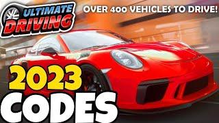 All Secret ultimate driving Codes 2023 | Codes for ultimate driving 2023 - Roblox Code