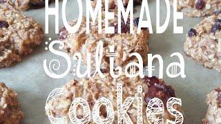 HEALTHY, EASY, CHEAP Homemade Sultana Cookies #NatashaInTheKitchen