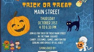 10/31/24 NW NC at The Treehouse Happy Halloween Trick or Treat Main Street Burnsville Yancey County