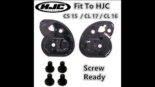 HJC CL17 Gear Plate Replacement