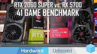 GeForce RTX 2060 Super vs. Radeon RX 5700, Mega 1440p/1080p Benchmark