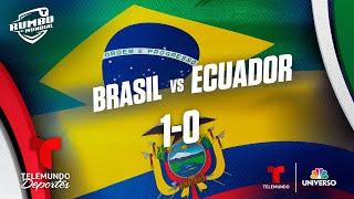 Highlights & Goles – Brasil vs. Ecuador 1-0 | FIFA | Telemundo Deportes