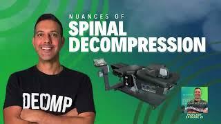 How to use spinal decompression to fix a herniated disc vs. extruded disc